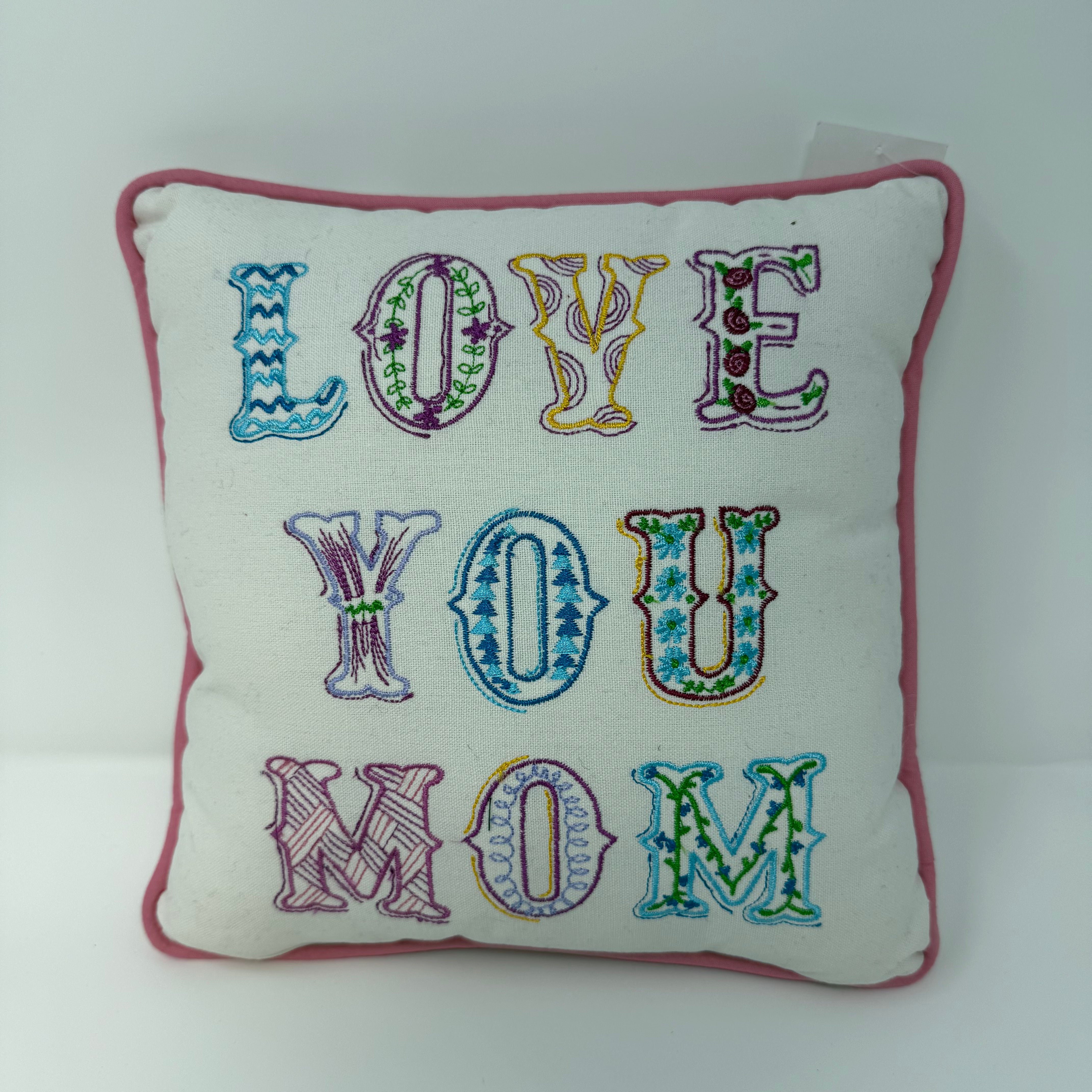 "Love You Mom" Accent Pillow